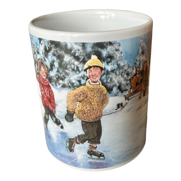 2003 Tim Hortons Limited Edition Collector Series #003 Skating Pond Mug - Picture 3 of 8